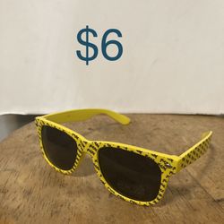 Hab Bab Yellow Sunglasses UV 400 Protection 