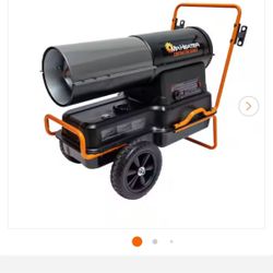 Mr. Heater Contractor Series 140,000 BTU Black Forced Air Kerosene/Diesel Indoor/Outdoor Space Heater with Thermostat