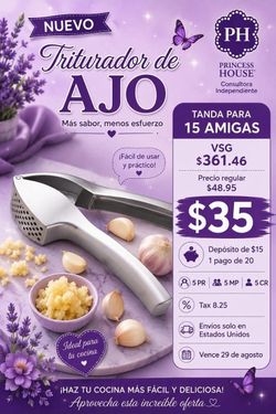Para Triturar Ajo