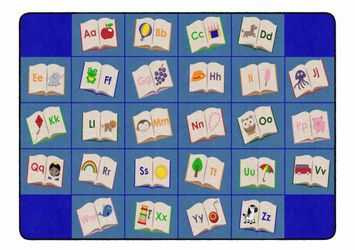 New Kids ABC Rug 6’ x 8’