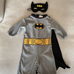Toddler Boy Batman Costume 6-12M