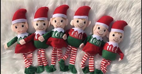Personalized Christmas elves