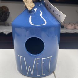 Rae Dunn Tweet Birdhouse 