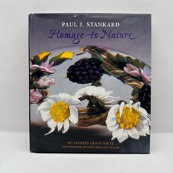 Paul J Stankard Homage To Nature Art Glass Book 1st Ed Juanita M Moody Lib Stamp