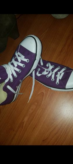 Purple converse