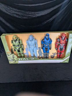 HALO Set UNSC 4 Pack Halo 12 inch Toy Collectibles Action Figure - 4 Pack