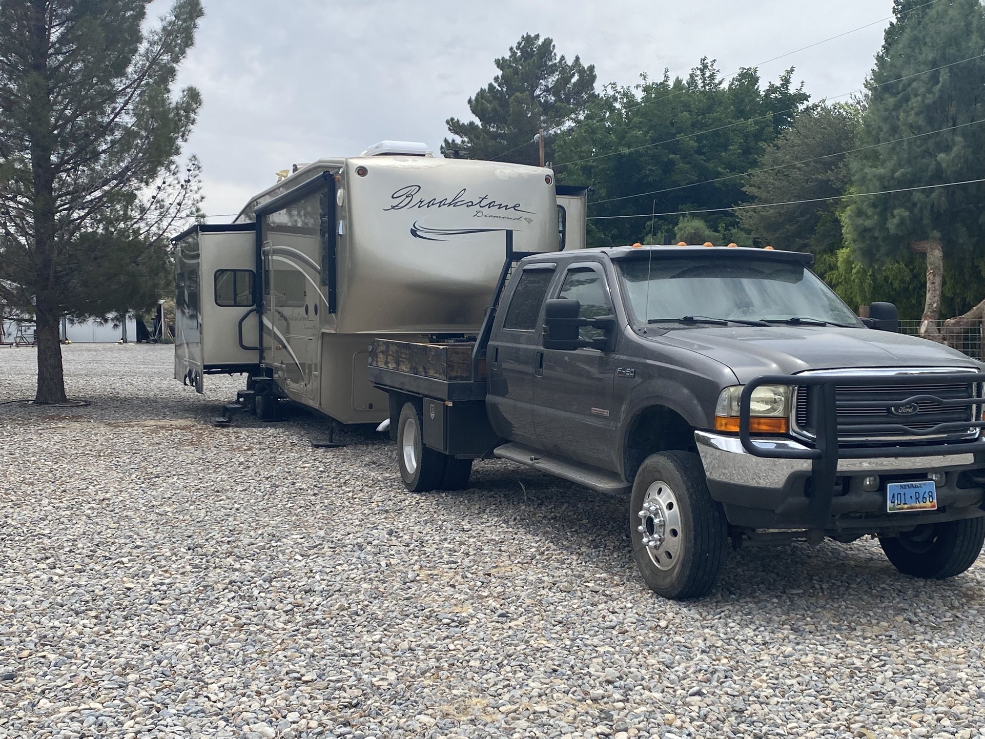 Package 2004 Lariat F450 & 2012 Brookstone Fifth Wheel