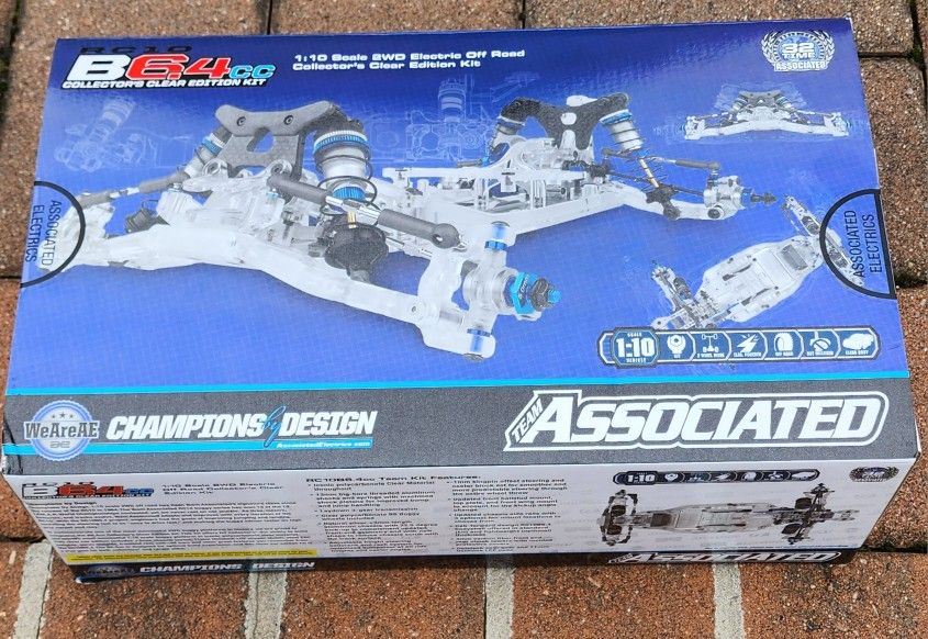 New! RC10B6.4CC Collector's Clear Edition Kit