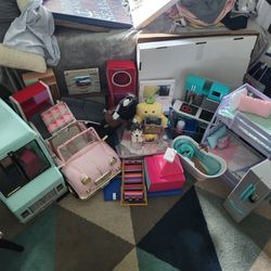 American Girl Doll, Target And Walmart Doll Stuff