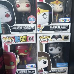 Pops Wonder Woman Starfire Twilight 