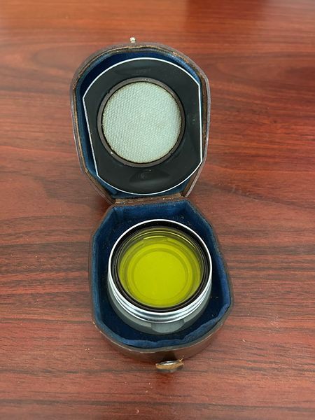 Voigtlander 310/49 Metal Hood & G2 & UV 49s Filters w/ Leather Case