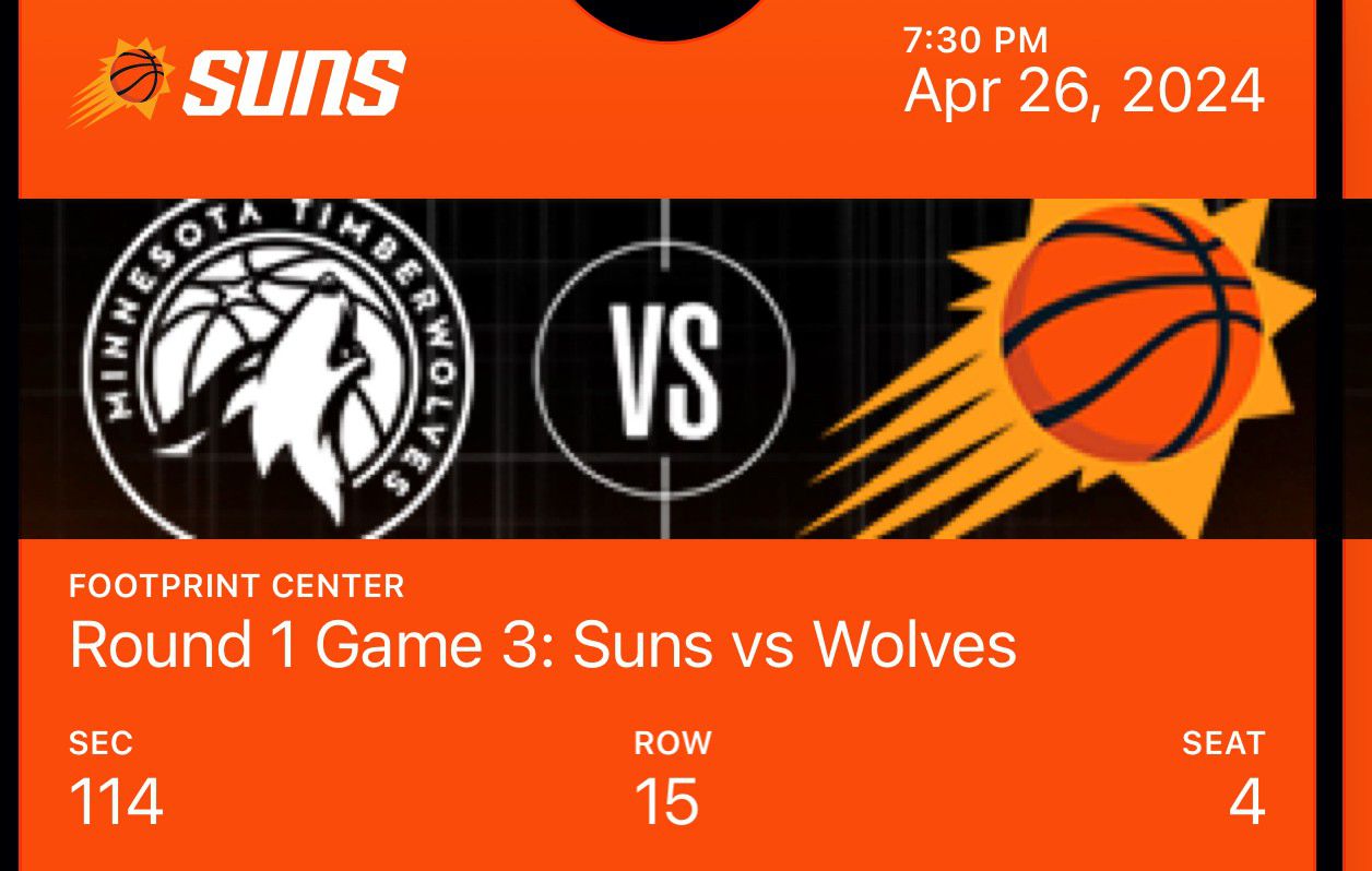 Phoenix Suns Tickets 