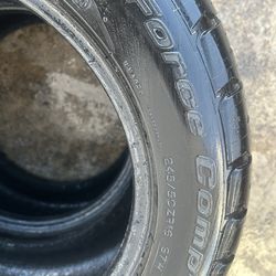 245/50/16 used pair (2) tires  like new $150 mounted and balanced