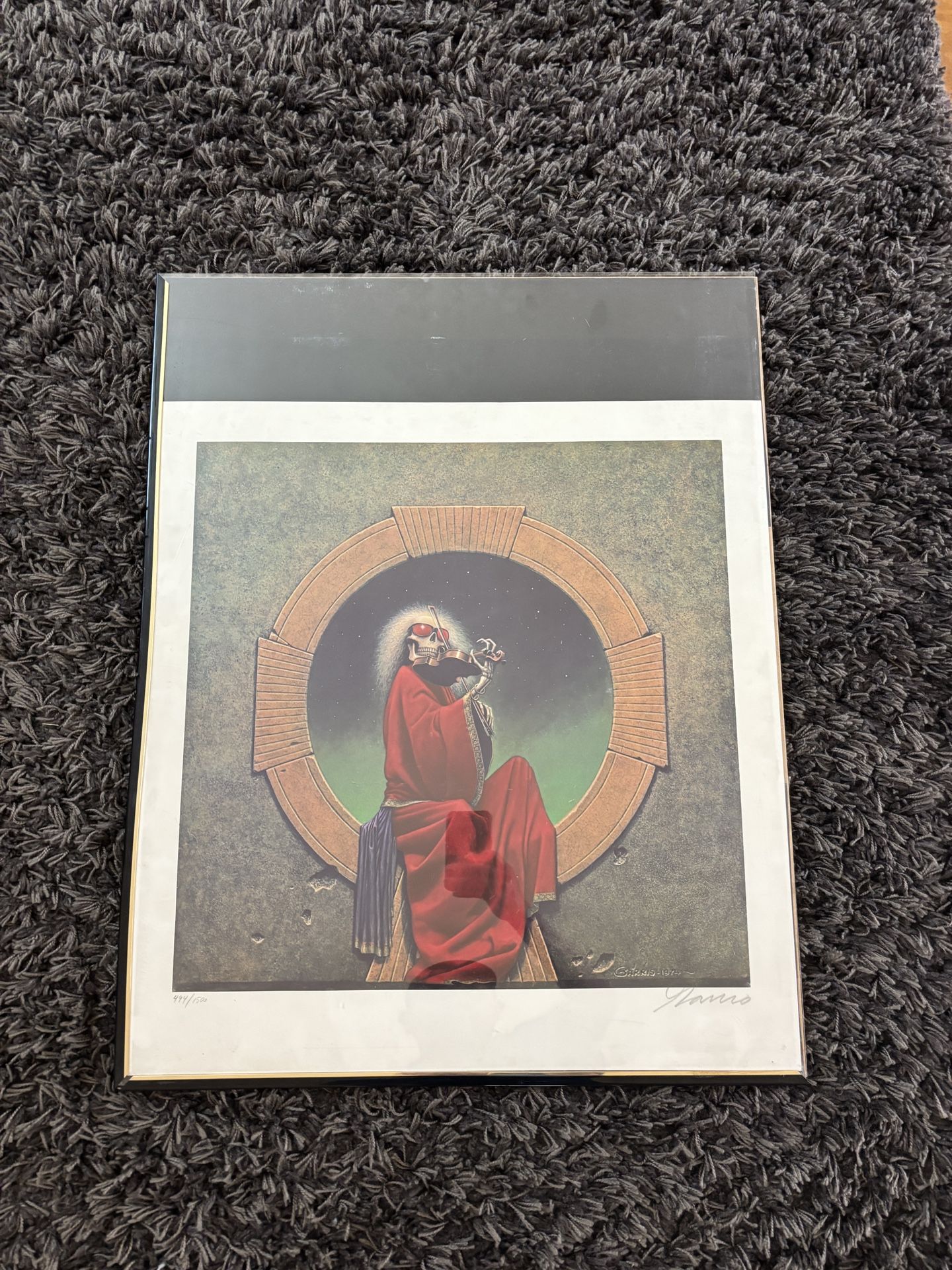 Grateful Dead - Signed, Limited Print Of blues For Allah Artwork