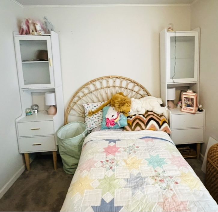 Two Book Shelf Cabinets Dresser