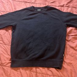 CSG black crew neck