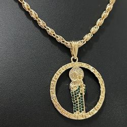 San Judas With Turkish Chain