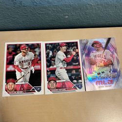Three Angels Baseball Cards