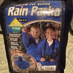 RAIN PARKA - JACKET — NEW