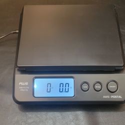 AWS Postal Digital Shipping Scale PS-25KG Battery or AC Powered 55lbs. x 0.01lbs
