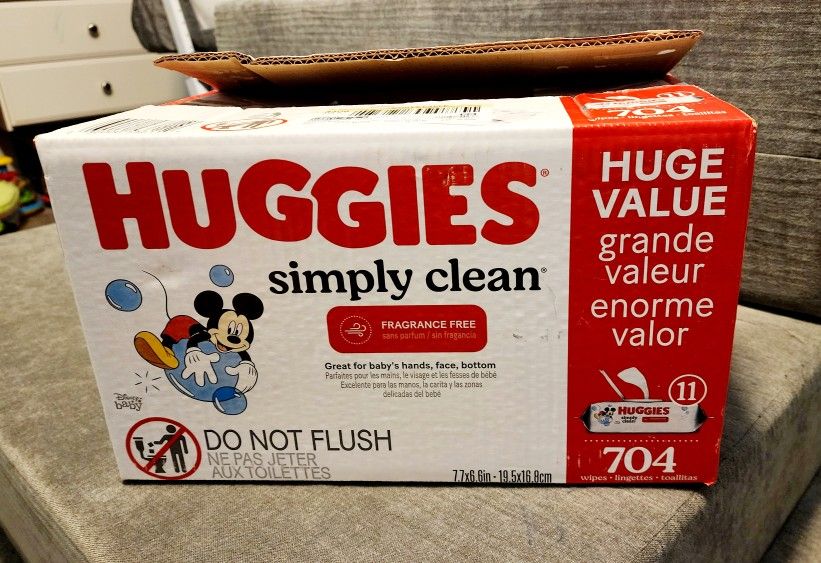 Huggies Simply Clean Wipes