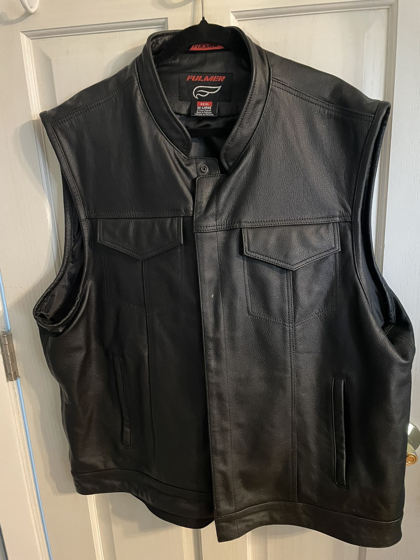 Fulmer Leather Vest