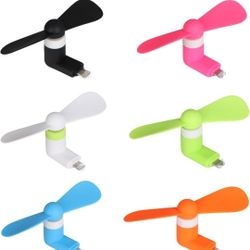NEW! Mini Phone Fans for iPhones (Multiple Colors Available) 