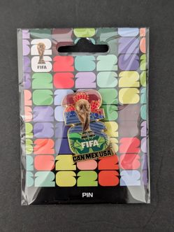 2026 FIFA World Cup Official Pin CAN MEX USA