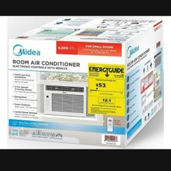 New & Sealed AC units!!! Midea Window
5,000-6,000 BTU Air Conditioner