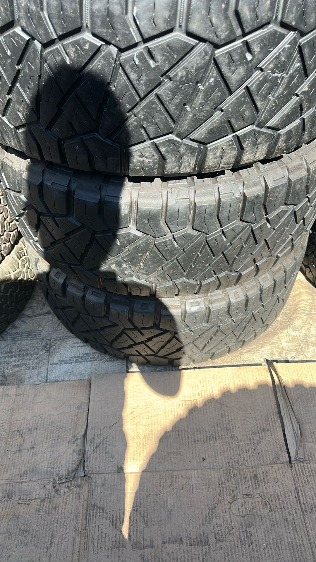 Set Of Nitto LT35x12.50R20 Tires