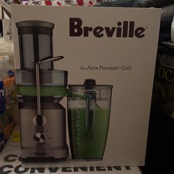 New - The Juice Fountain Cold By Breville