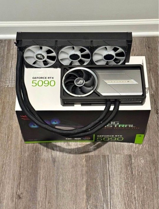 Asus ROG Astral LC RTX 5090 32GB GDDR7 Liquid Cooled Graphics Card
