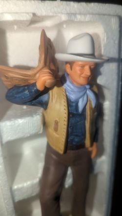 John Wayne figurine collectible