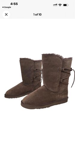 Mid-calf Suede women's boots from LâMO Size 9