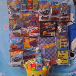 Hot Wheels Easter Basket 