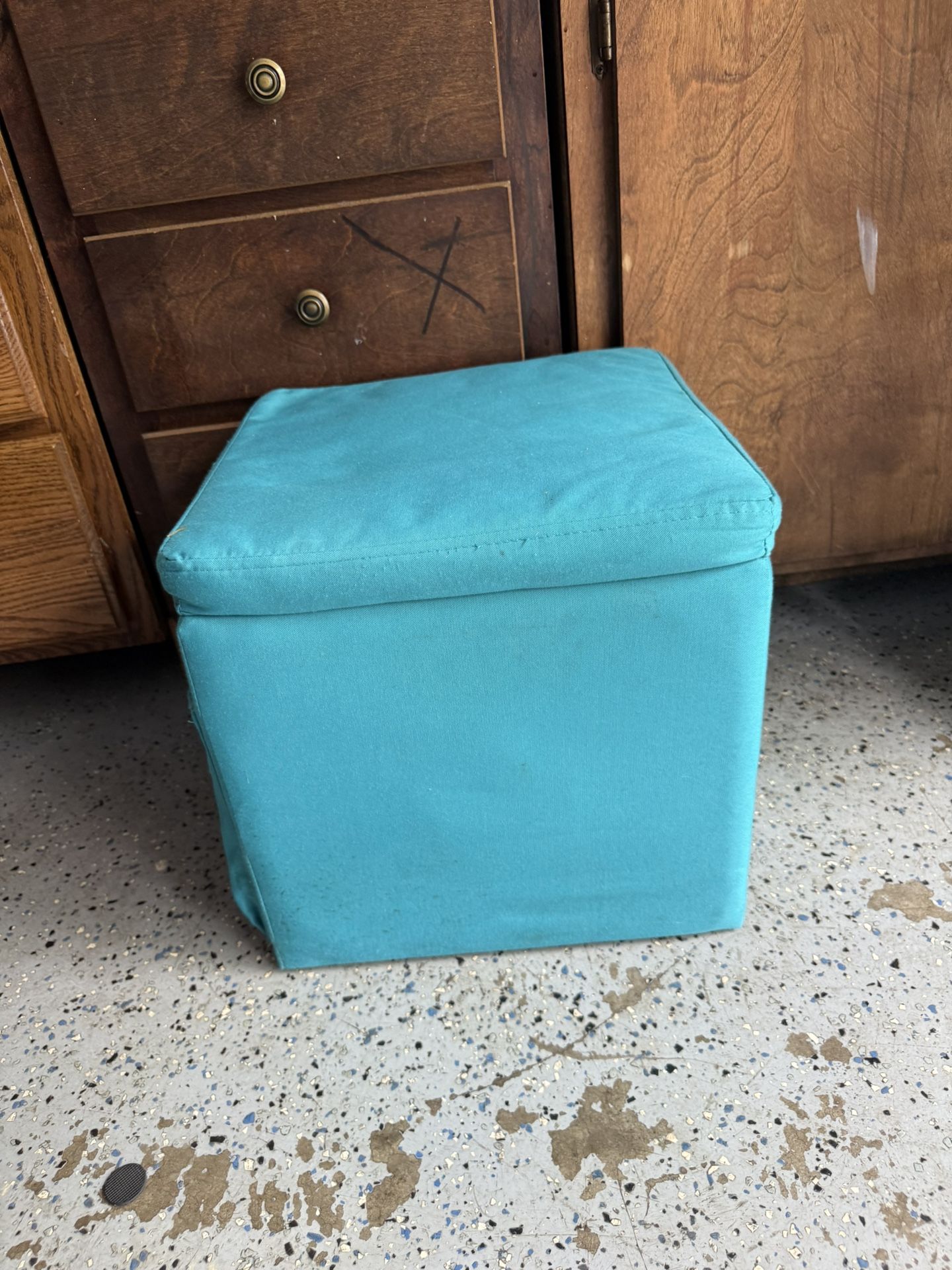 Urban Shop Faux Suede Ultra Storage Ottoman,