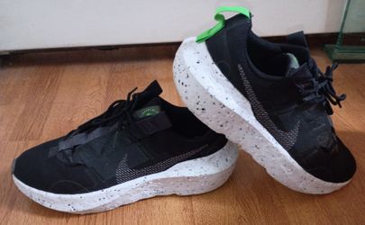 NIKE CRATER IMPACT BLACK OFF NOIR MENS 10 RUNNING SHOES