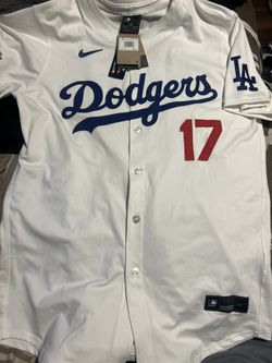 Los Angeles Dodgers Ohtani Nike White Home Elite Jersey