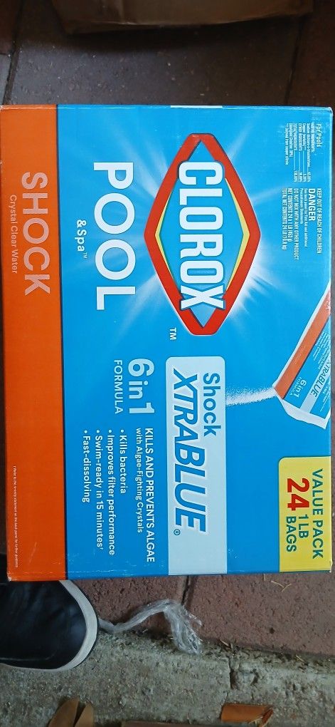 Shock Clorox 6in1..24 Bags