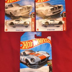 Hotwheels Shelby Muscle Toy Vehicle Bundle 