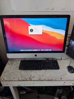 5k Resolution 27' IMAC Core I7 32gb Ram 500gb SSD
