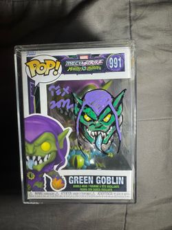 Funko Pop Marvel MechStrike Monster Hunters Green Goblin #991 Custom Art