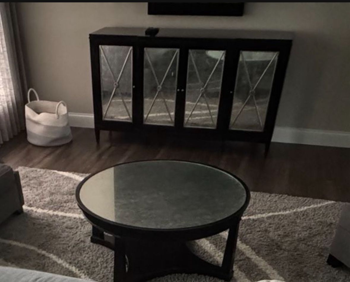 Coffee Table And Media Console