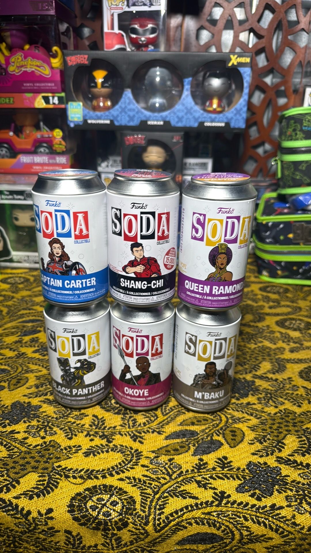 Funko Chase Sodas/ lot 4.