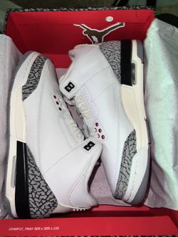 Jordan 3 White Cement