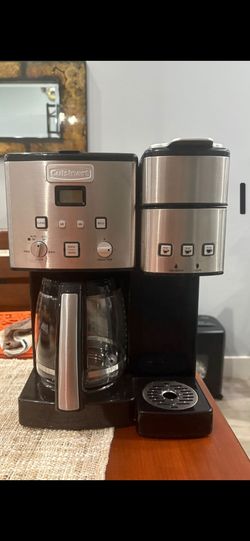 CUISINART COFFEE MAKER....DUAL BREWING OPTIONS.....BEST REASONABLE OFFER ACCEPTED