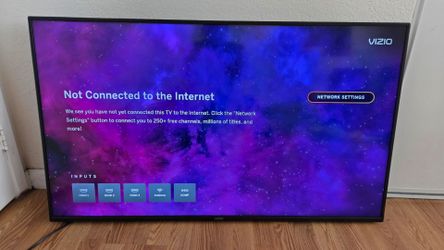 50in vizio wifi t.v