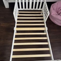 Toddler Bed + Mattress, Used