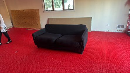 Black Futon Couch Used For One Month At College 