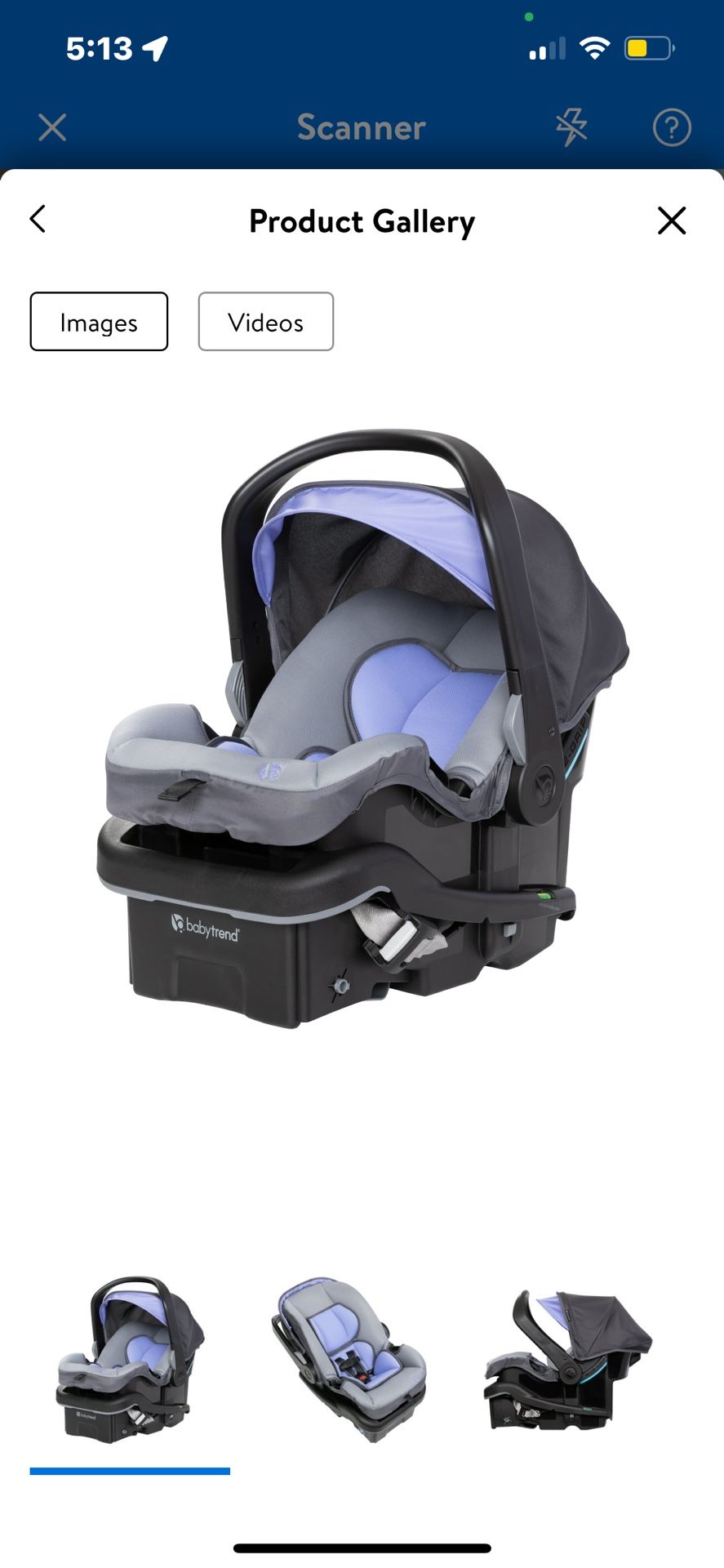 Babytrend Infant Car Seat